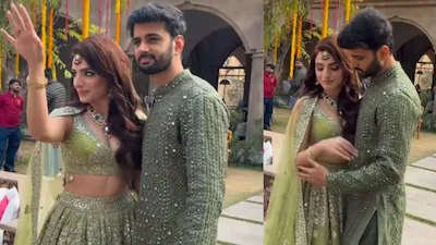 Prakriti mehendi function