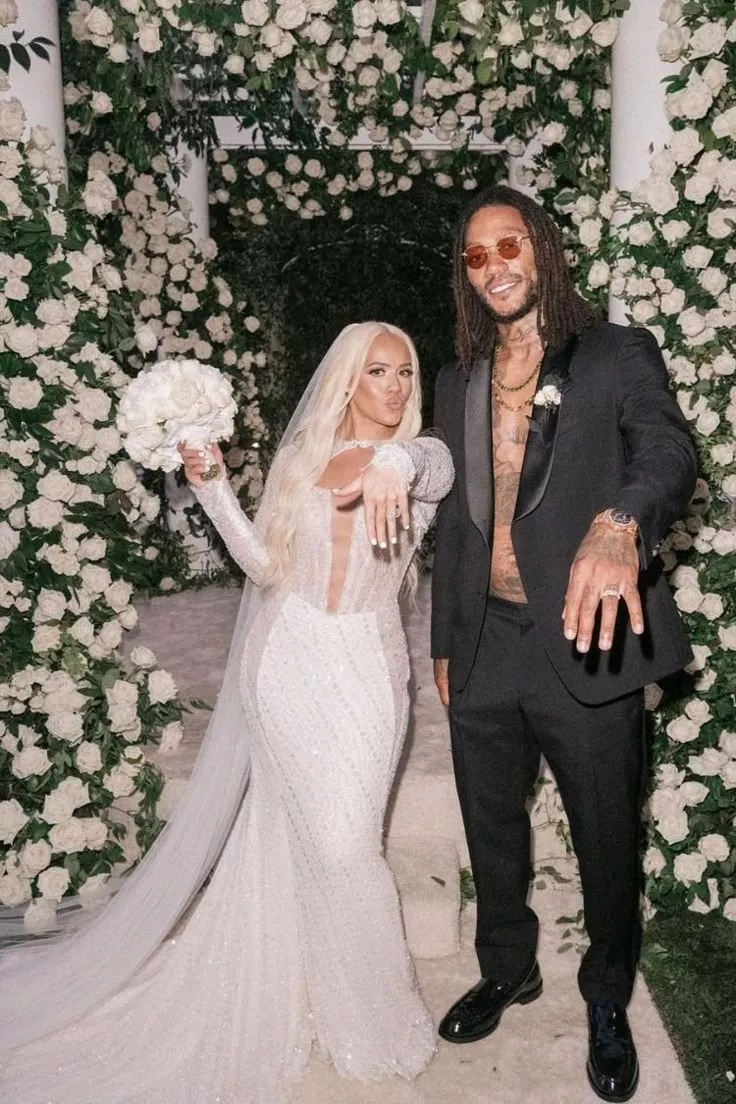 Derrick Rose and Alaina Anderson