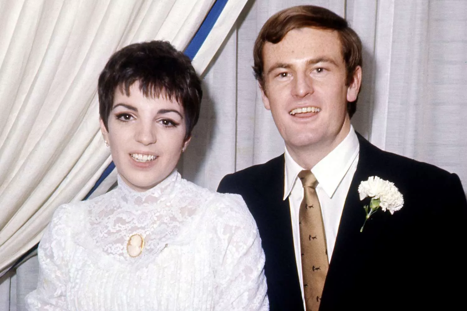 Liza Minnelli and Peter Allen