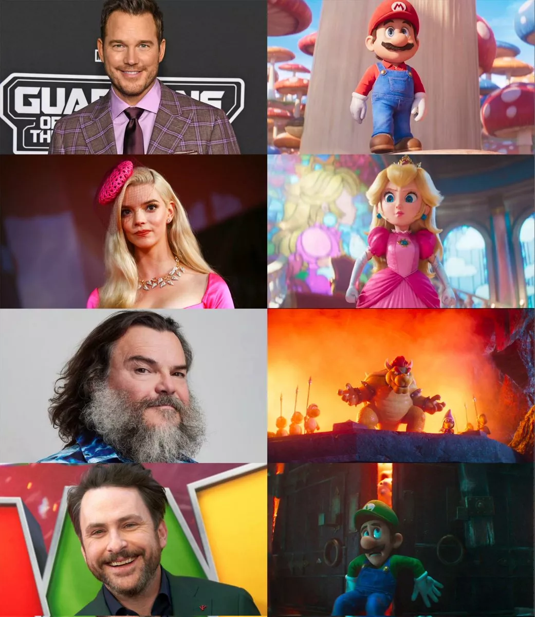 The Super Mario galaxy Movie cast