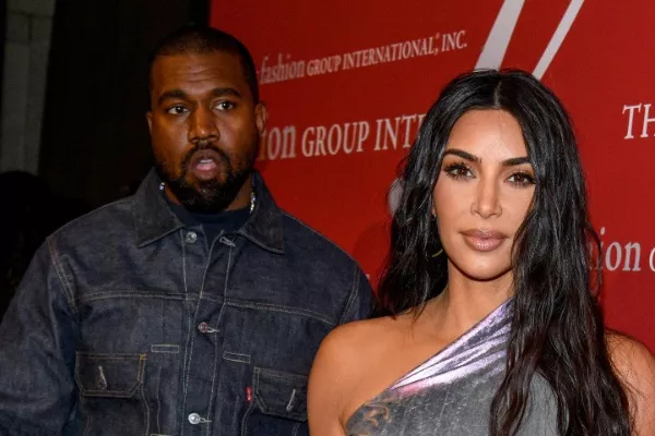 Kim Kardashian and Kanye West