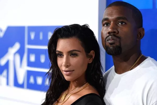 Kim Kardashian and Kanye West