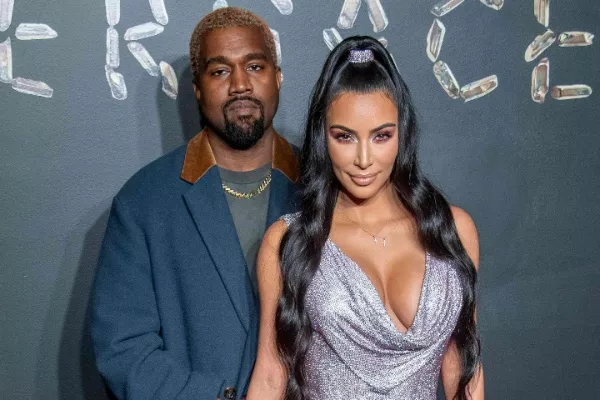 Kim Kardashian and Kanye West