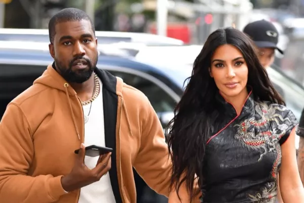 Kim Kardashian and Kanye West