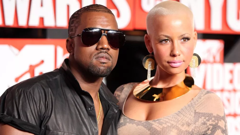 Kanye West and Amber Rose
