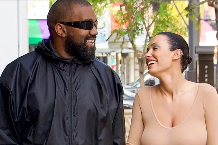 Bianca Censori and Kanye West