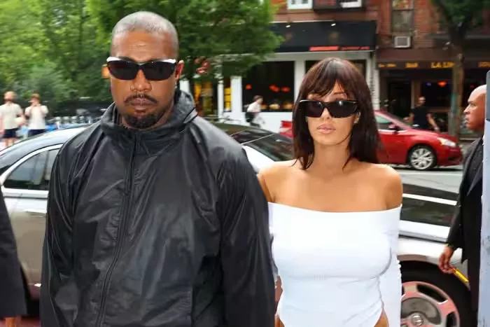 Kanye West and Bianca Censori