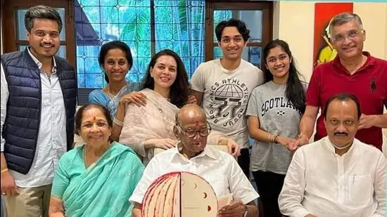 ajit-pawar-family