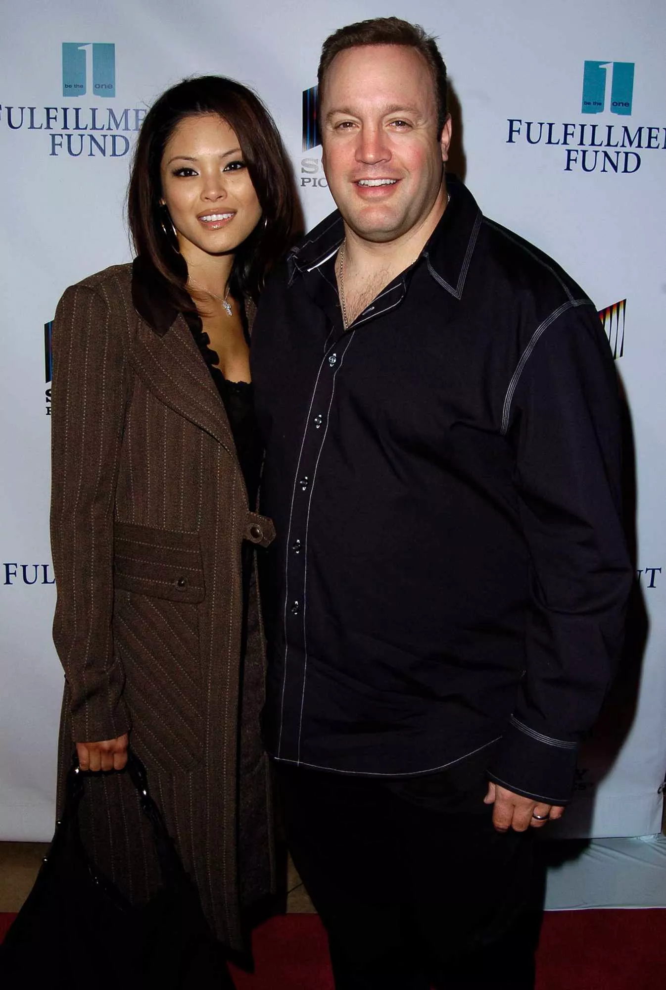Kevin James and his wife