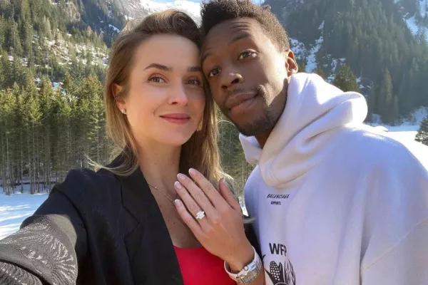 Elina Svitolina and Gael Monfils