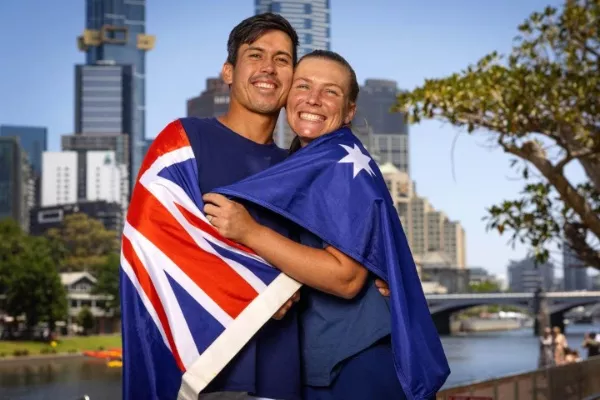 Maddison Inglis and Jason Kubler