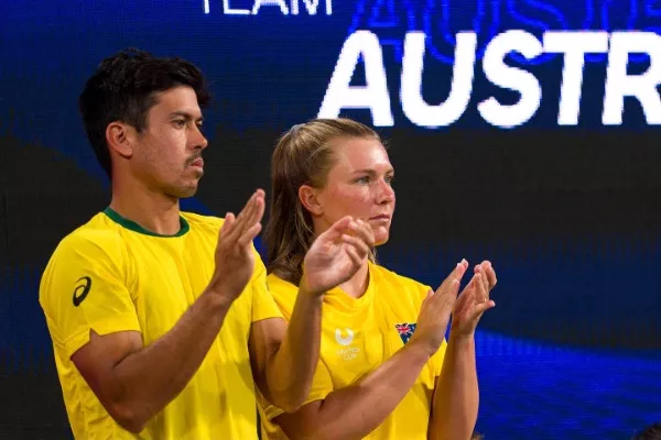 Maddison Inglis and Jason Kubler