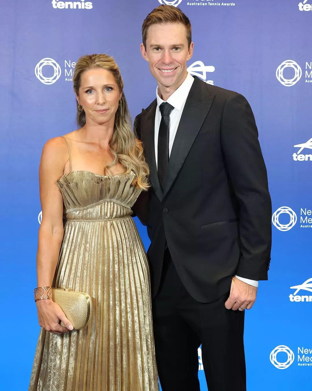 John Peers with his wife