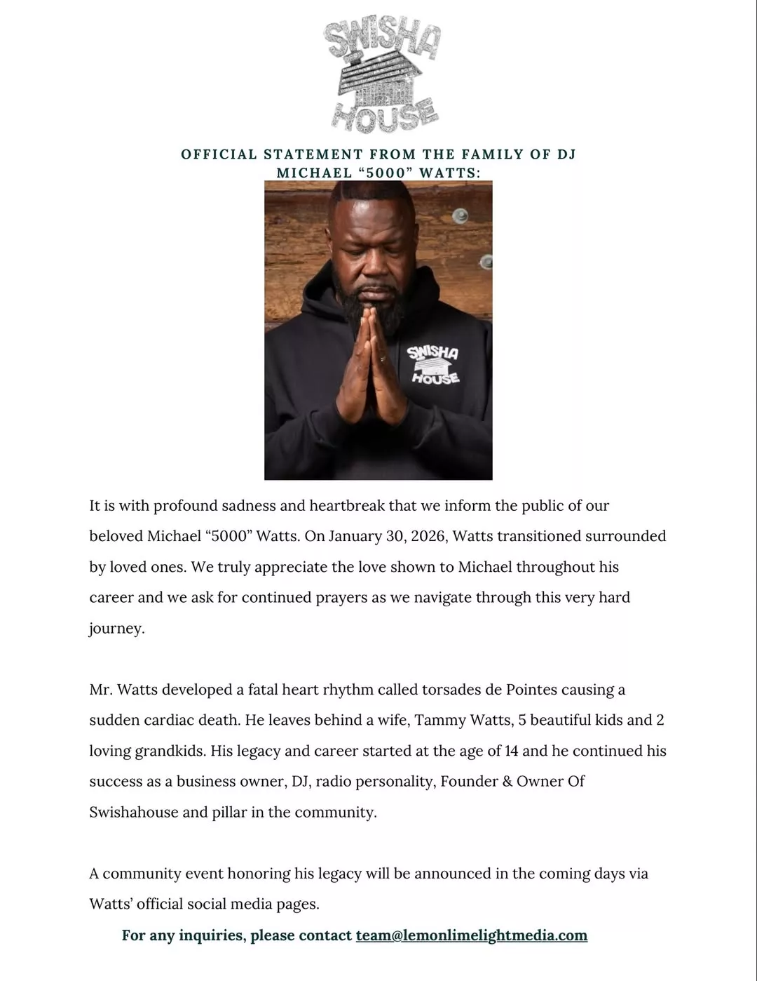 Swishahouse demise post