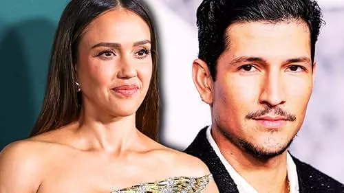 Danny Ramirez and Jessica Alba