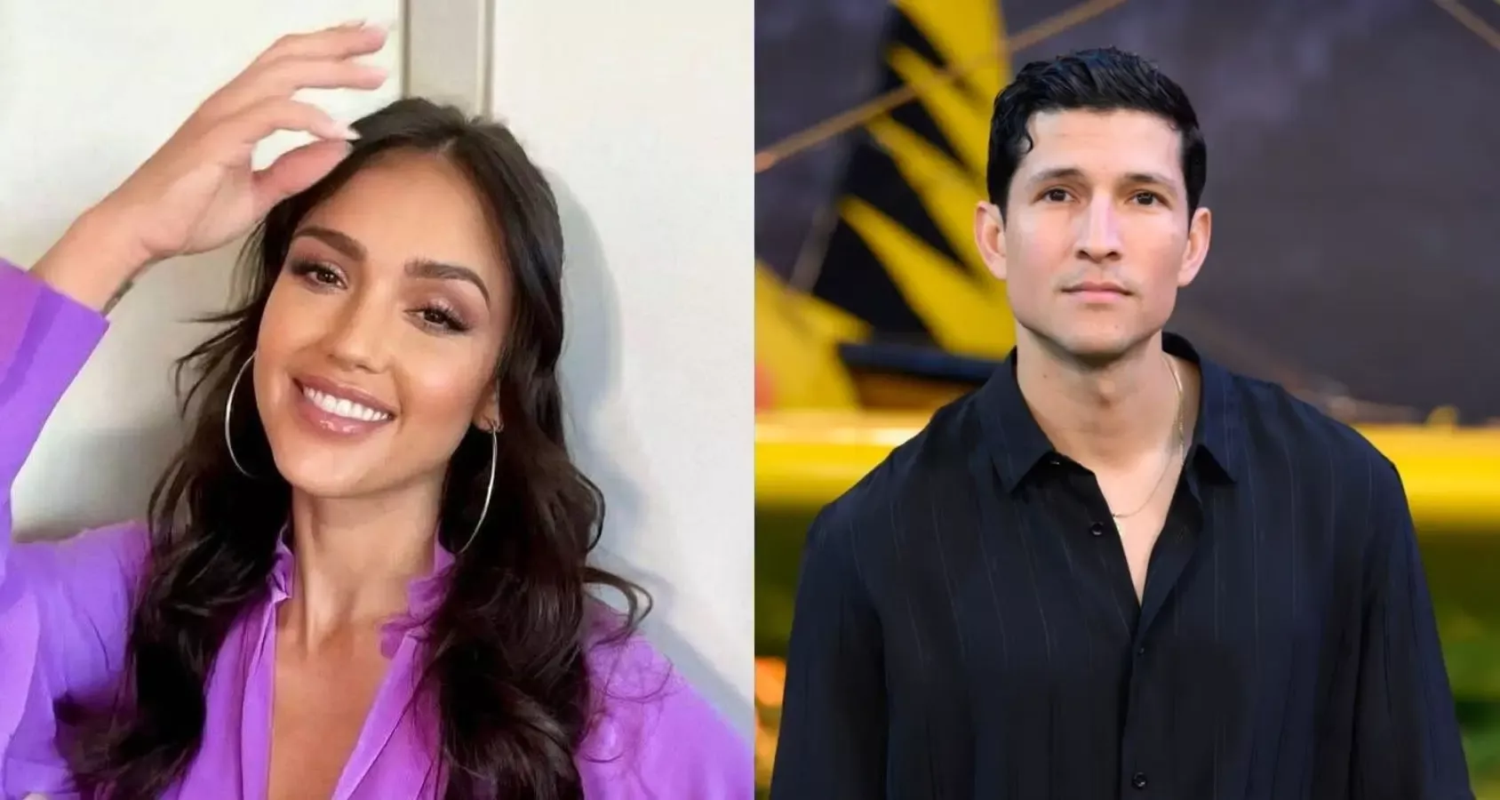 Jessica Alba and Danny Ramirez