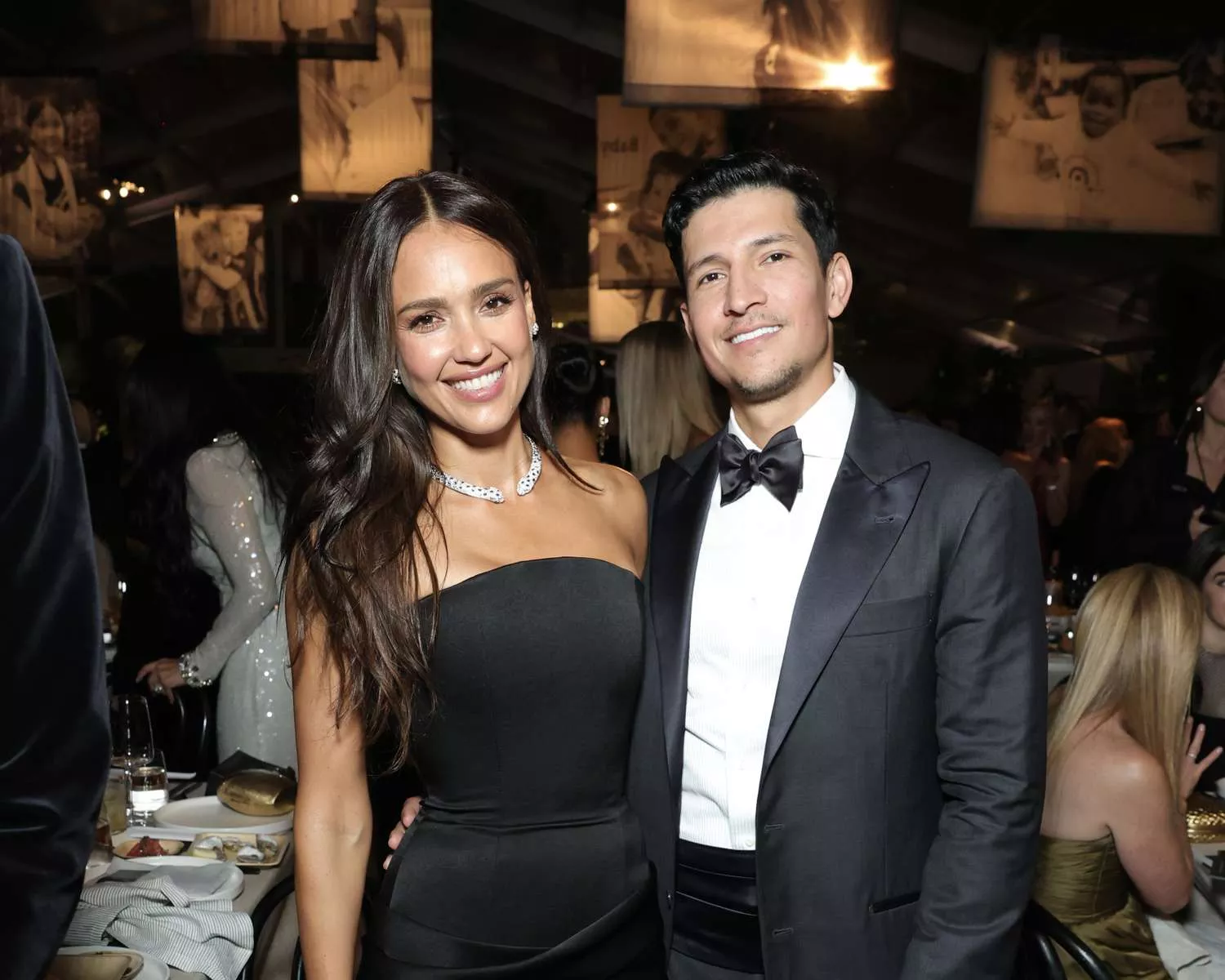 Danny Ramirez and Jessica Alba