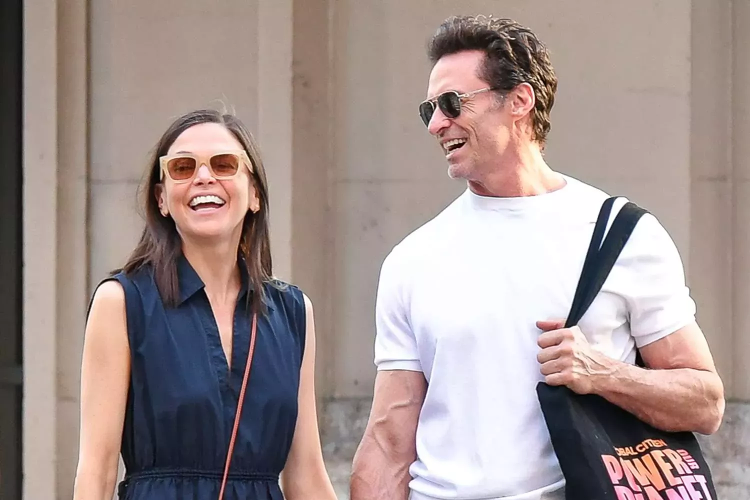Hugh Jackman and Sutton Foster