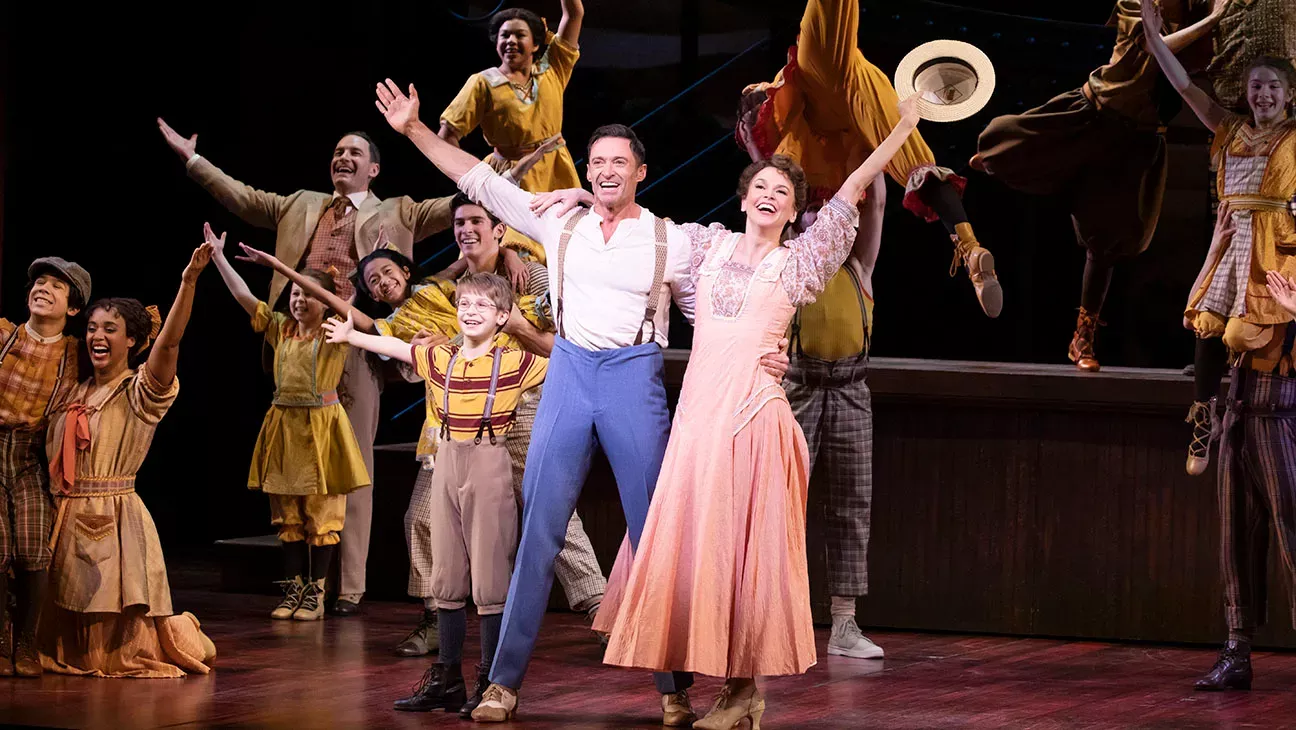Hugh Jackman and Sutton Foster