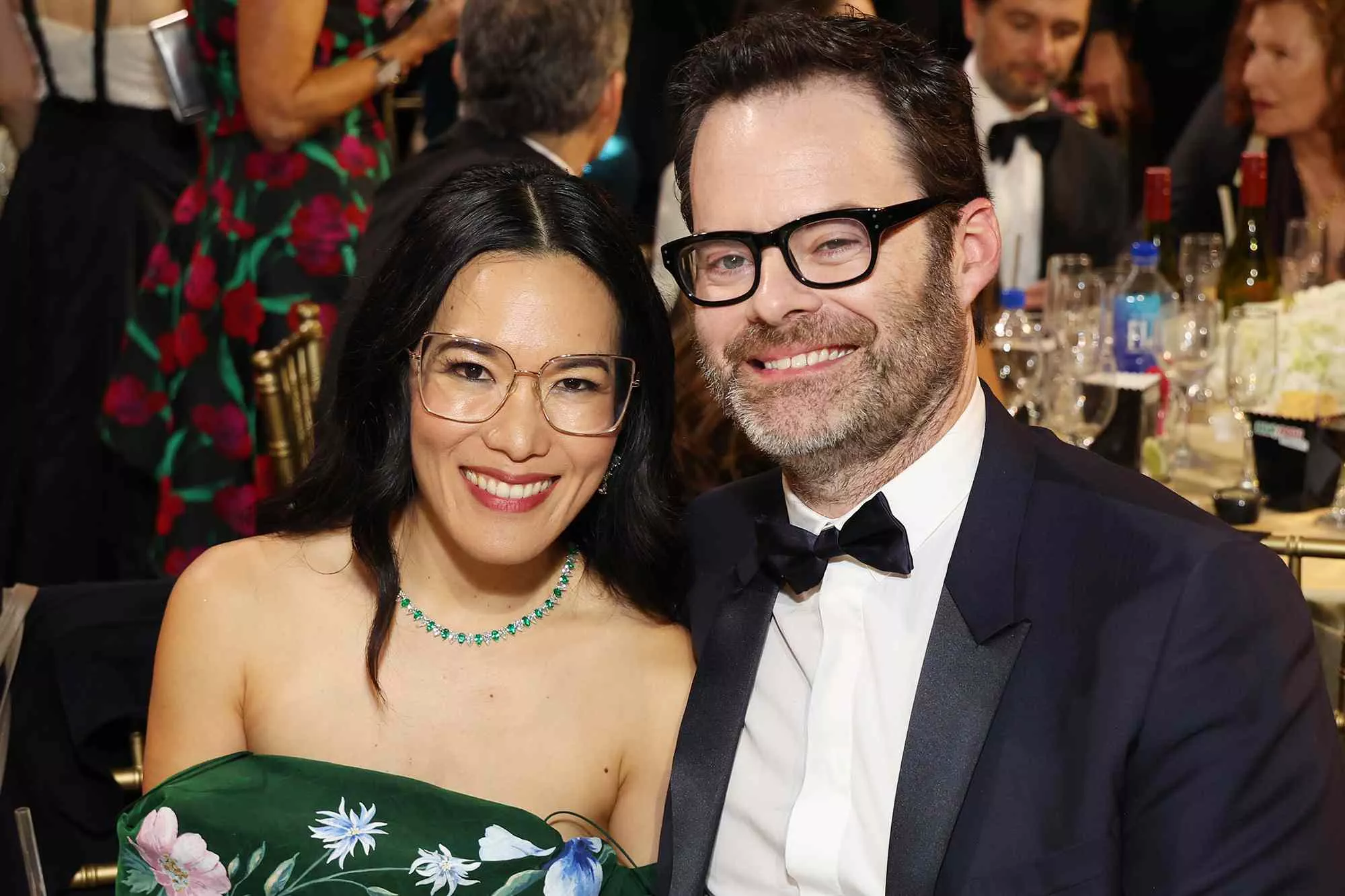 Ali Wong and Bill Hader