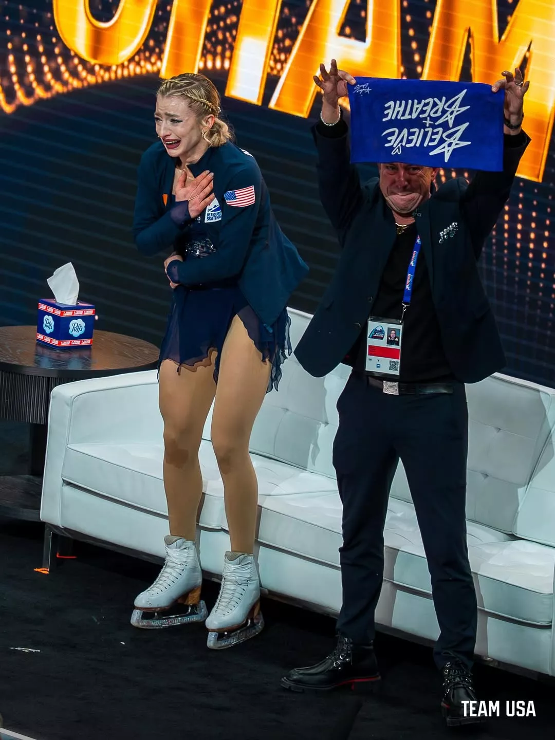 Amber Glenn opens up about battling nerves and physical discomfort during title-winning skate