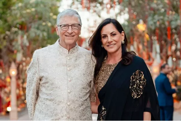 Bill Gates  and Paula Hurd