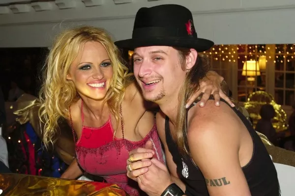 Kid Rock and Pamela Anderson