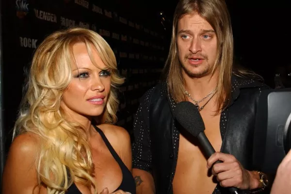 Kid Rock and Pamela Anderson