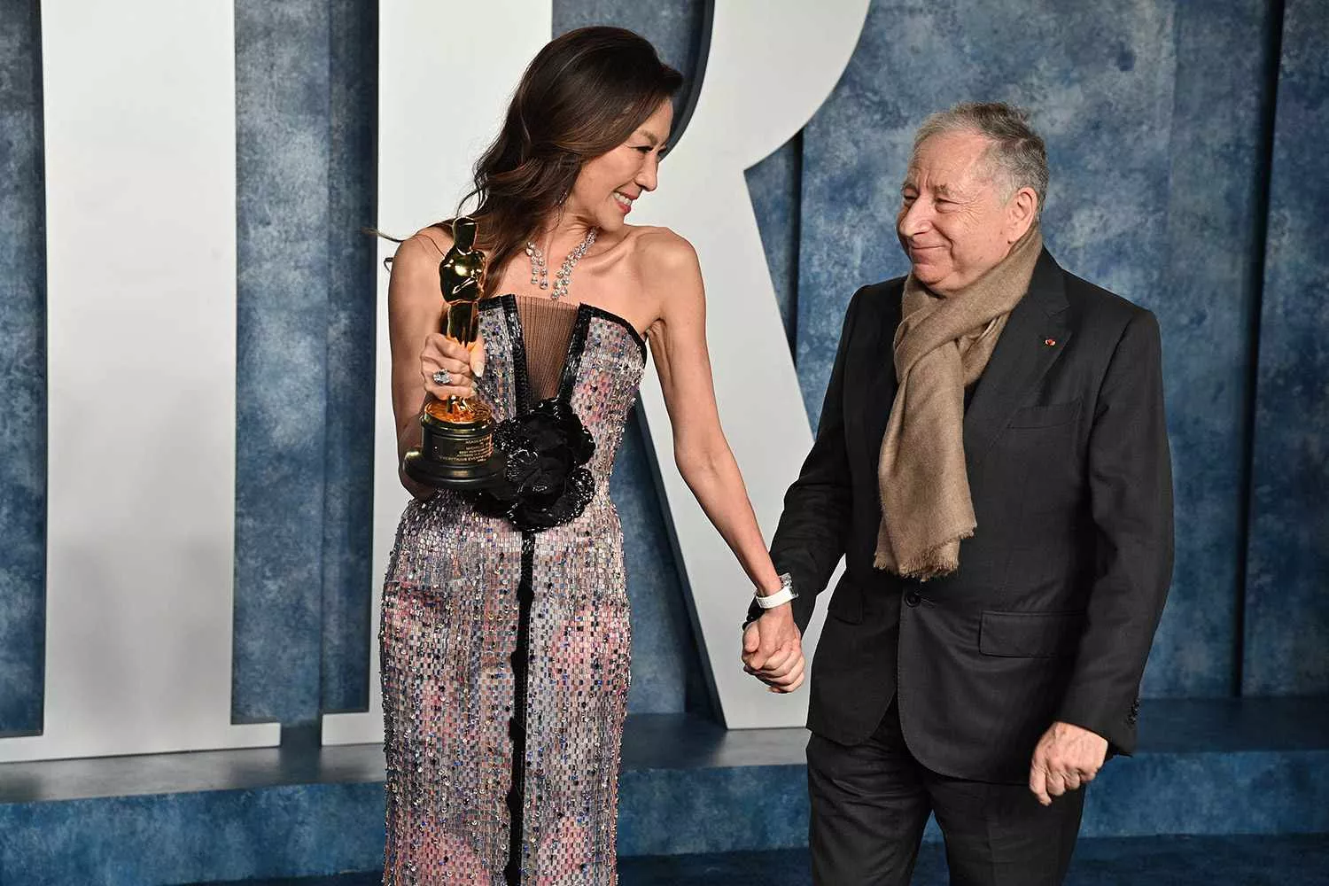 Michelle Yeoh and Jean Todt