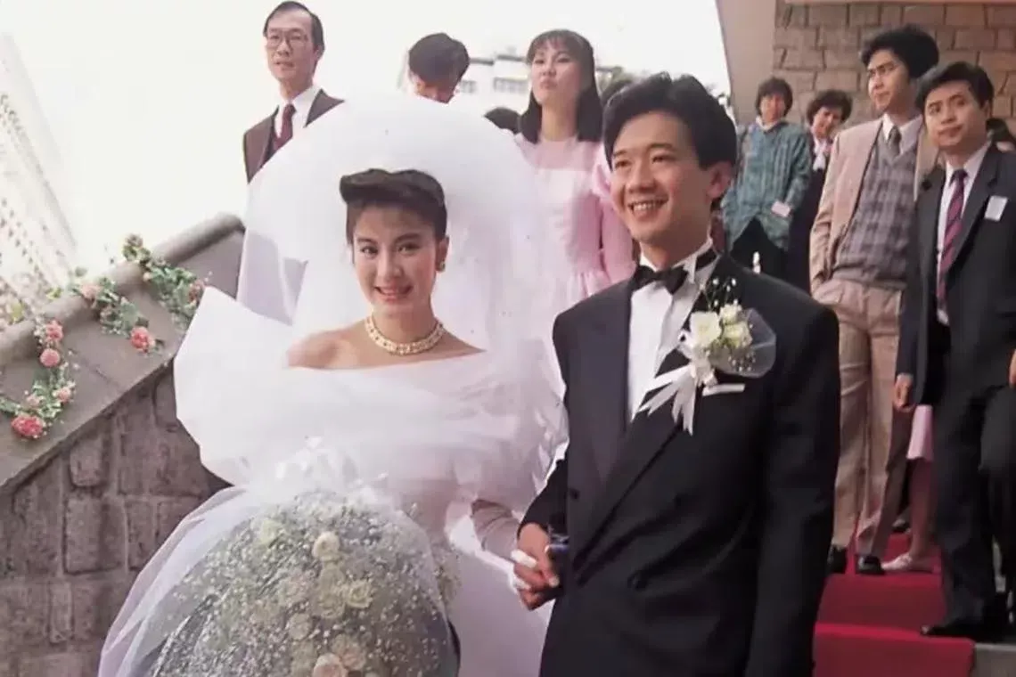 Michelle Yeoh with ex-husband, Dickson Poon