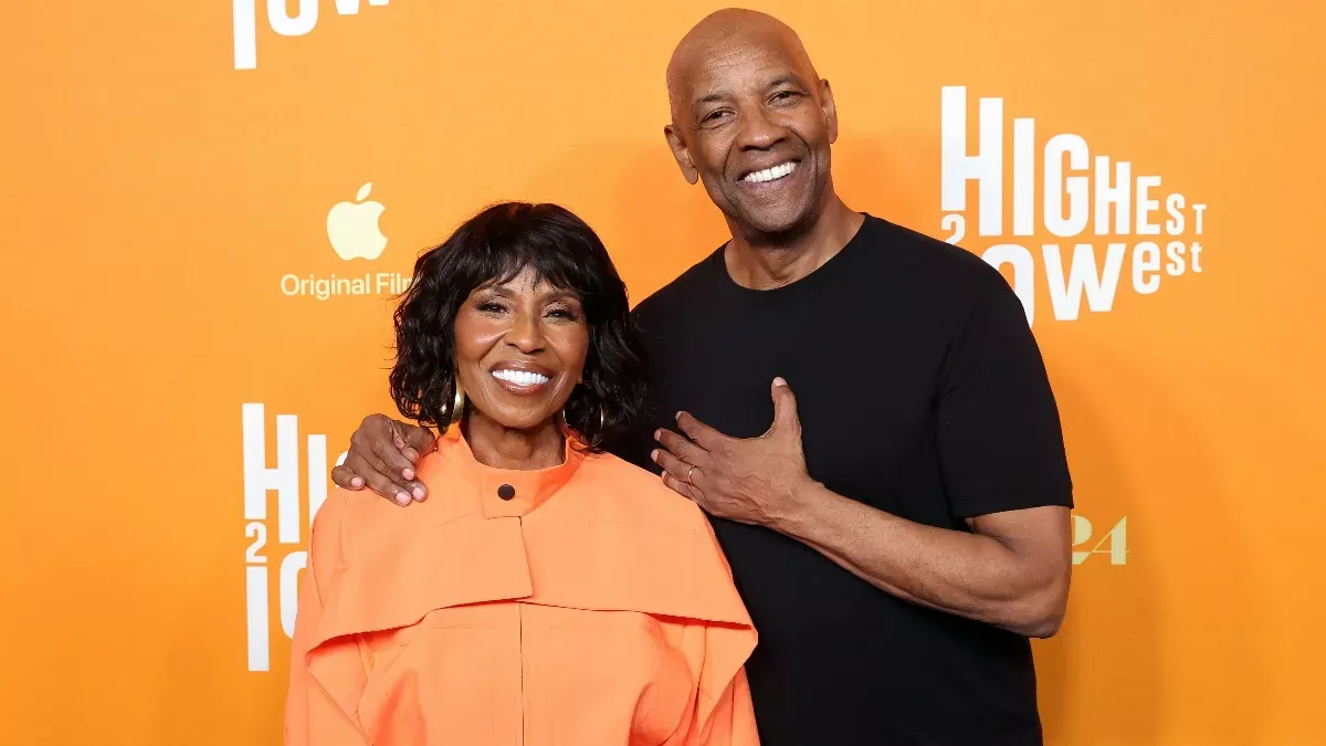 Denzel Washington and Pauletta Washington