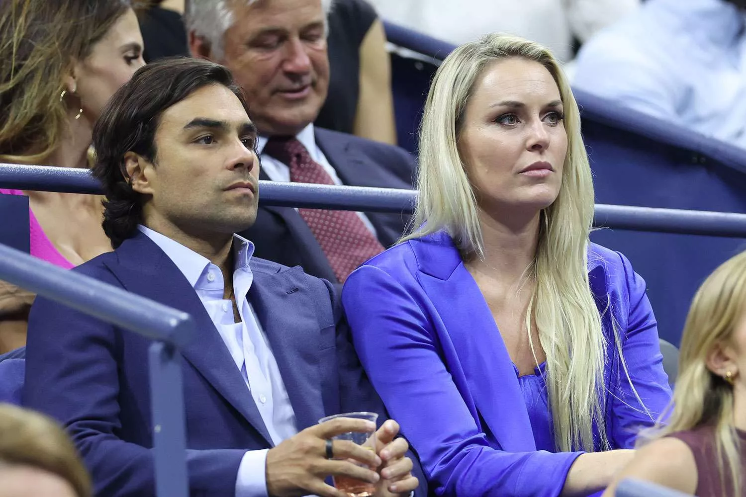 Lindsey Vonn and Diego Osorio