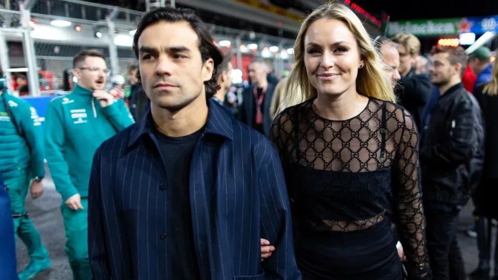 Lindsey Vonn and Diego Osorio