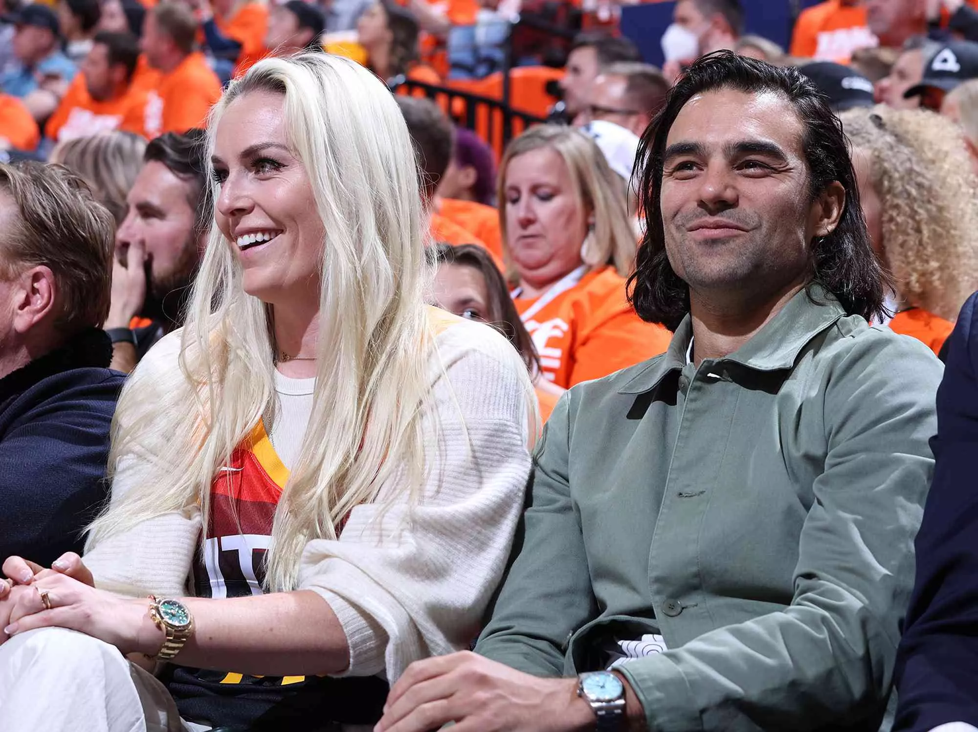Lindsey Vonn with ex-boyfriend, Diego Osorio