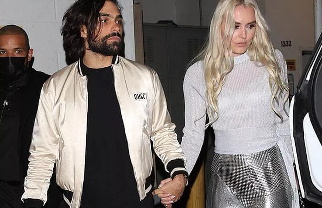 Lindsey Vonn and Diego Osorio