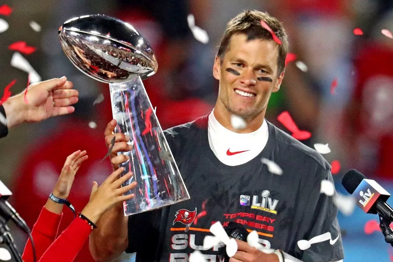 Tom Brady at Super Bowl