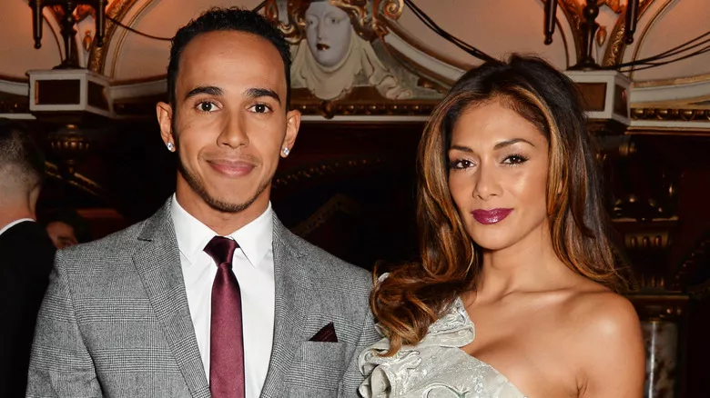 Lewis Hamilton and Nicole Scherzinger
