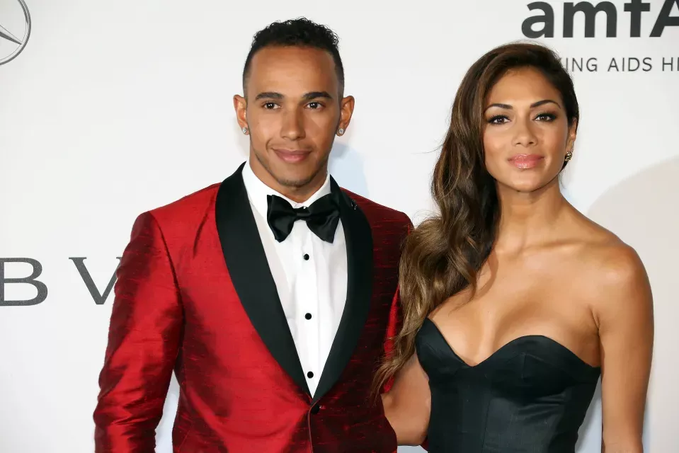 Lewis Hamilton and Nicole Scherzinger