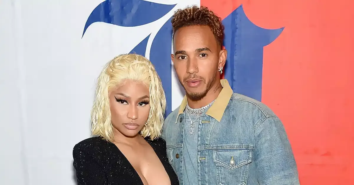 Lewis Hamilton and Nicki Minaj