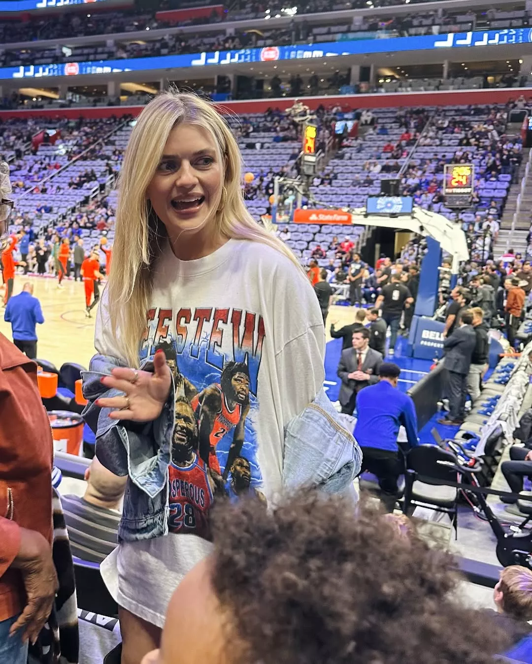 Isaiah Stewart's wife