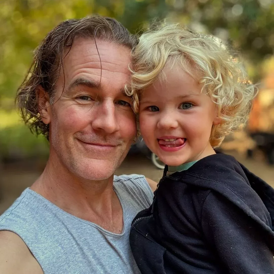 James Van Der Beek with sixth child, Jeremiah