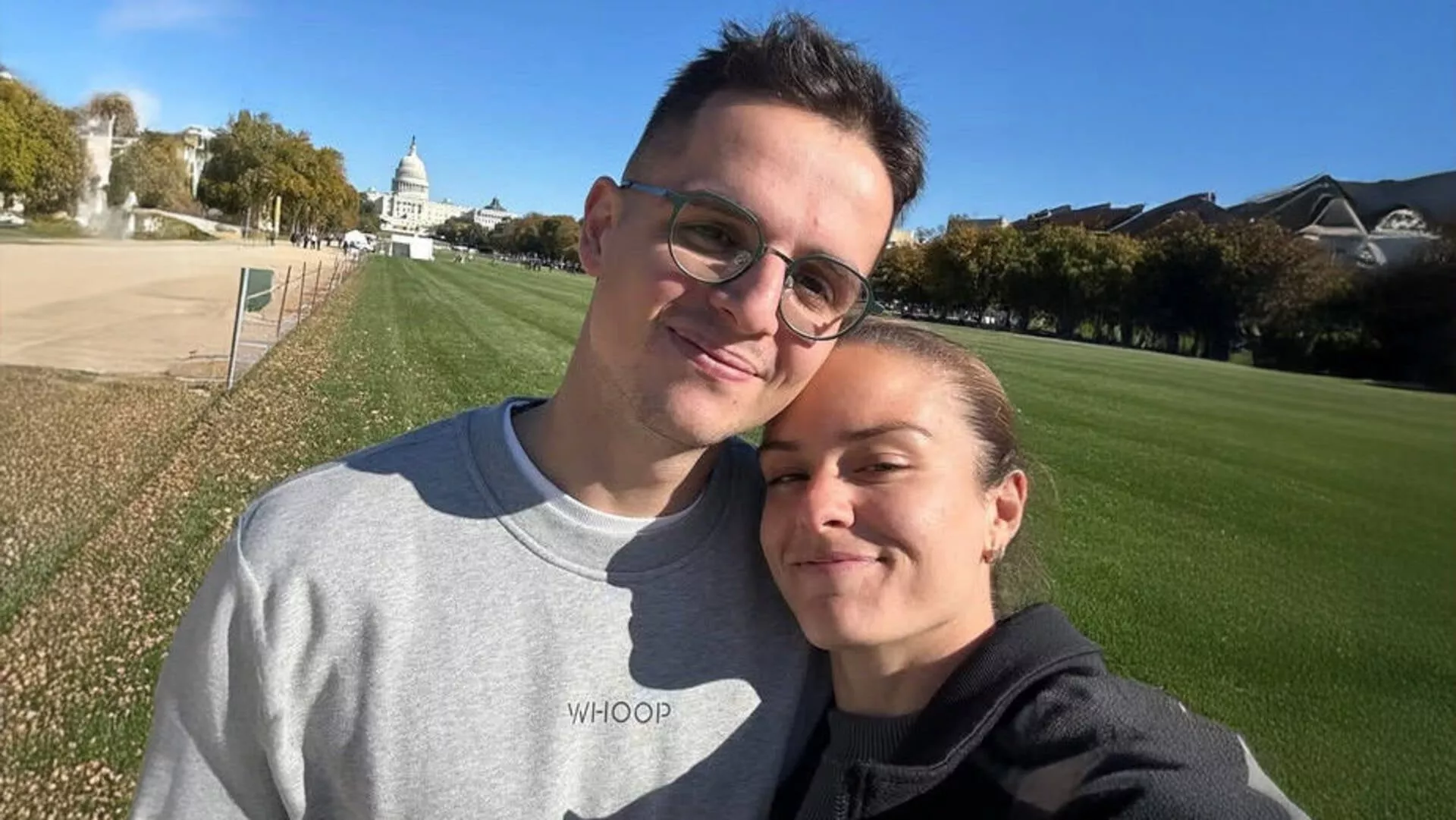 Maria Sakkari with boyfriend, Konstantinos Mitsotakis