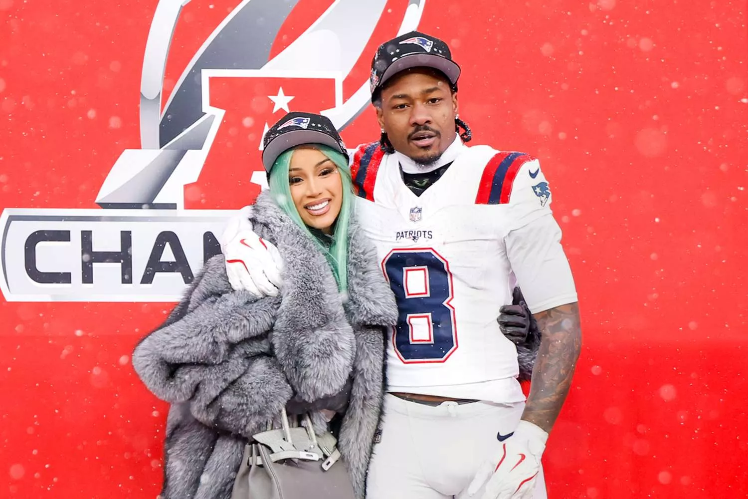 Cardi B and Stefon Diggs