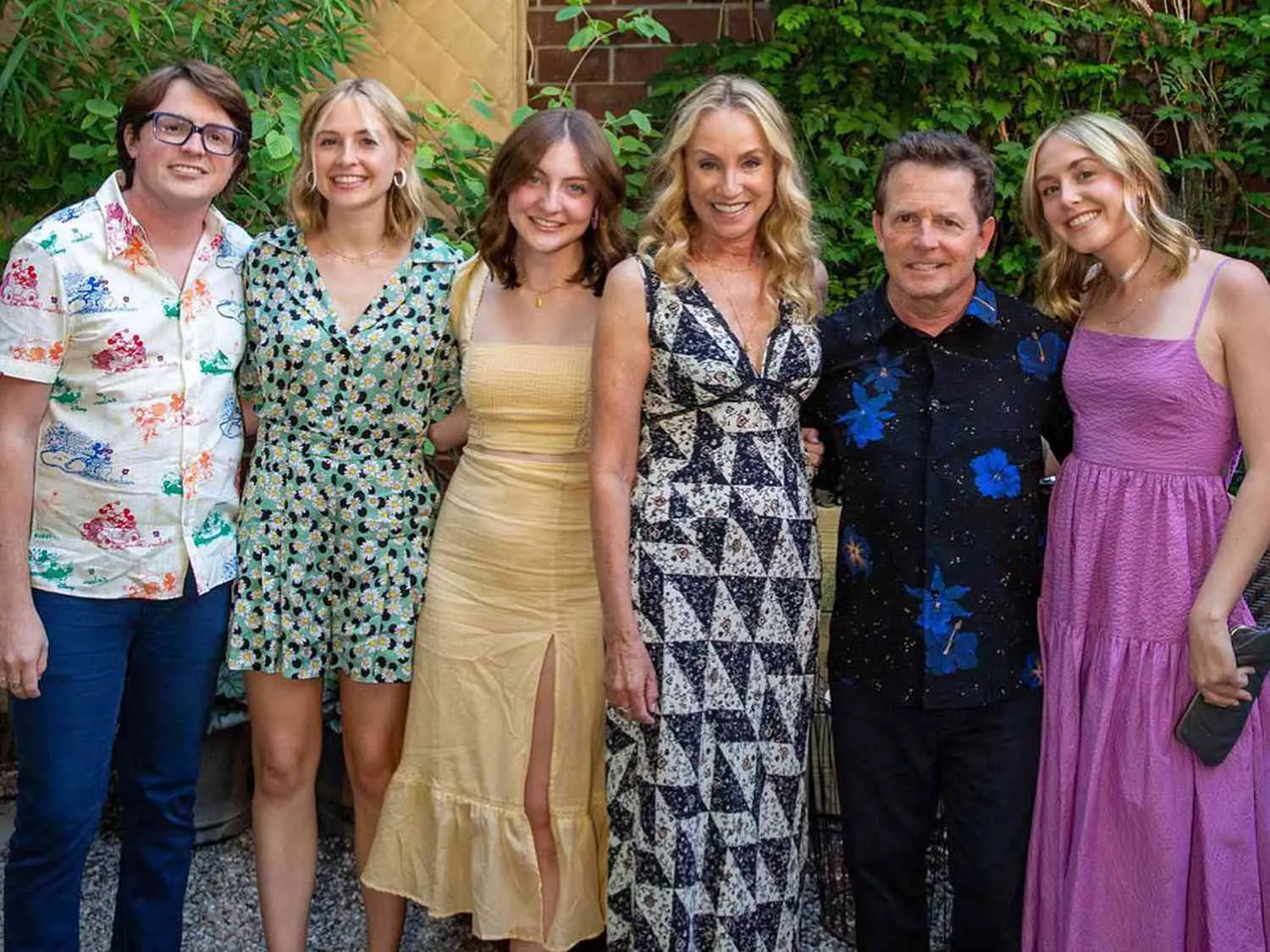 Michael J. Fox family