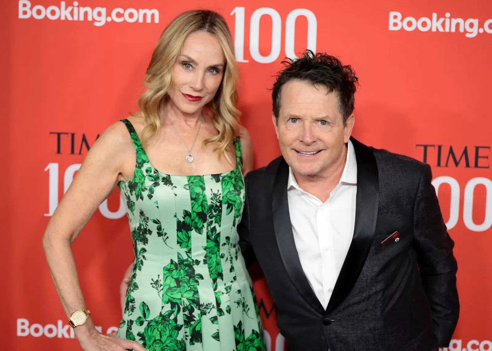 Tracy Pollan and Michael J. Fox