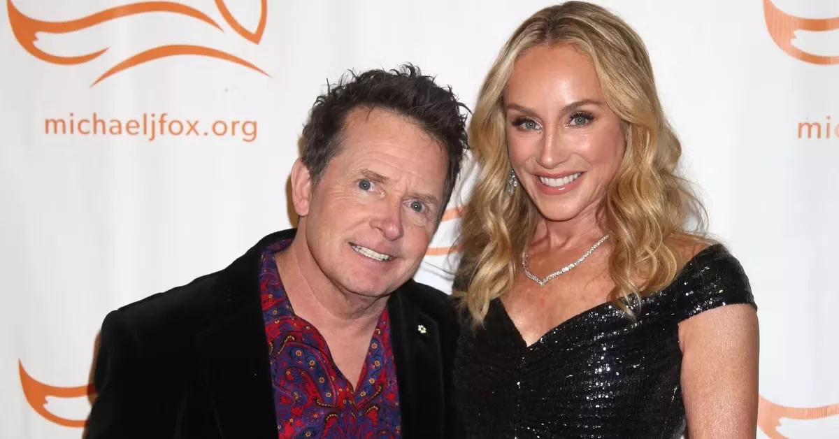 Michael J. Fox and wife, Tracy Pollan