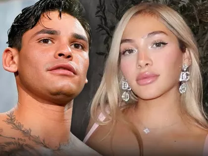 Ryan Garcia and his wife