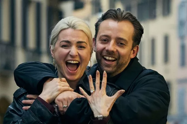 Jean-Luc Baker and Olivia Smart