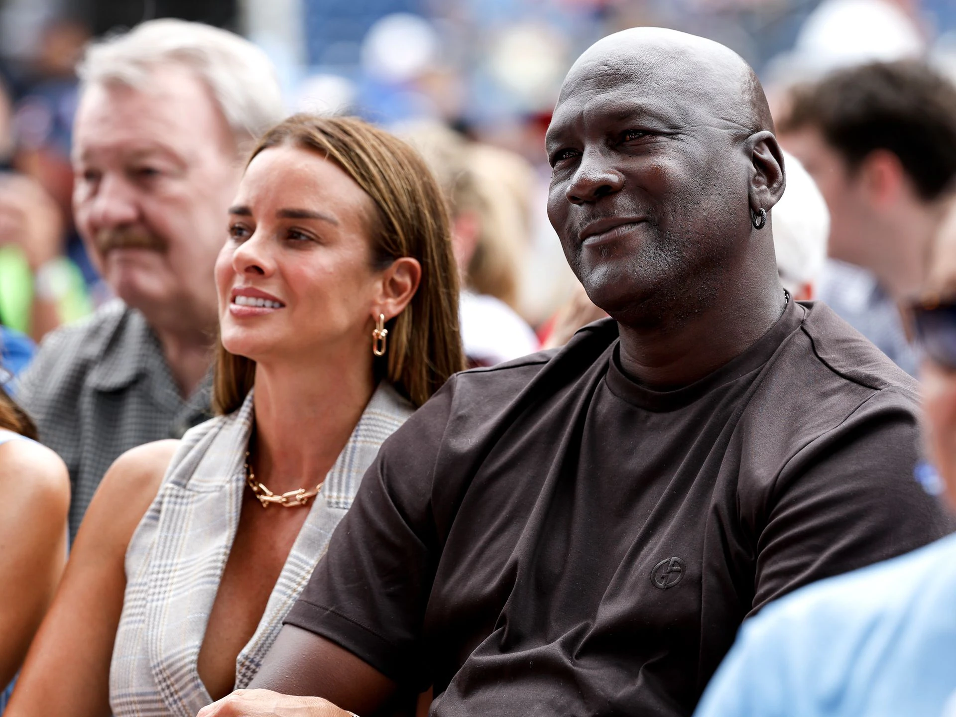 Michael Jordan and Yvette Prieto