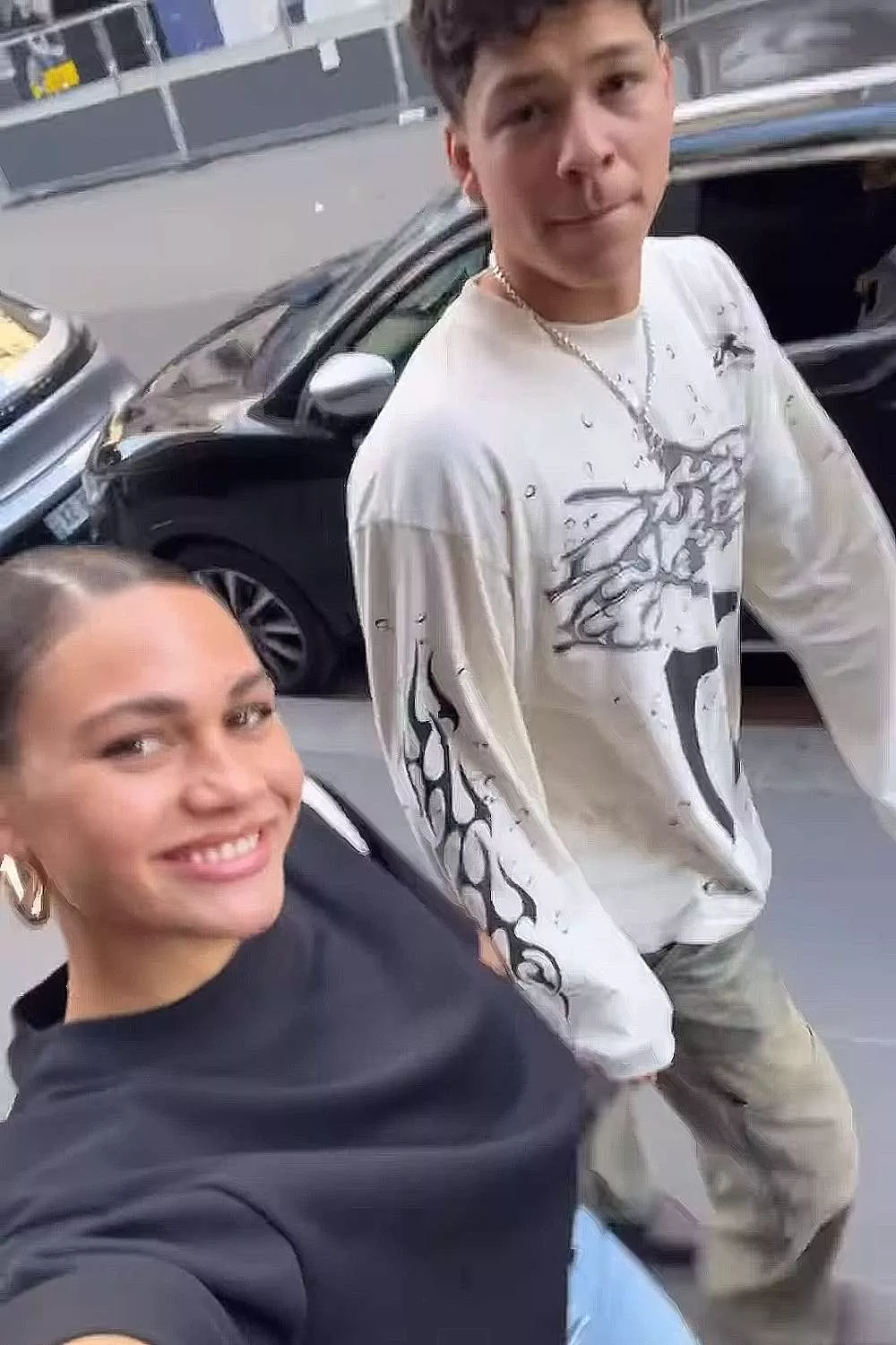 Ben Shelton and Trinity Rodman